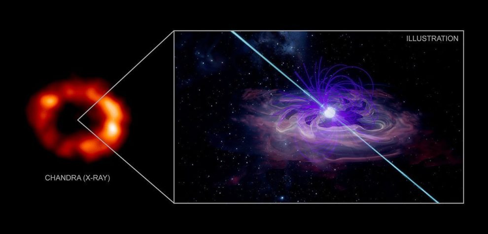 Found the neutron star of the supernova 1987A?