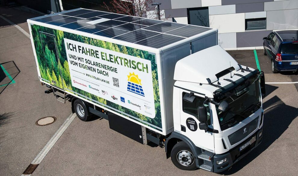 First solar truck on Germany’s roads