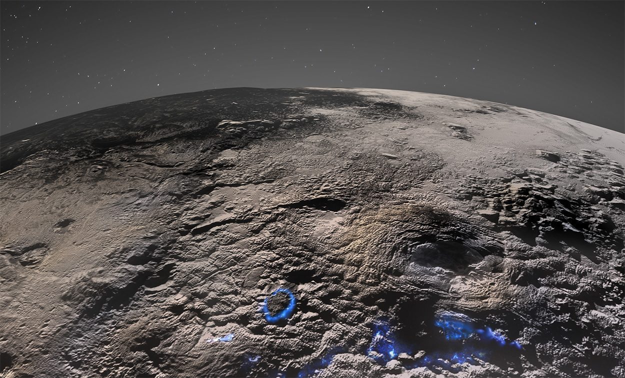 #Auf Pluto könnte es neuartige Eisvulkane geben