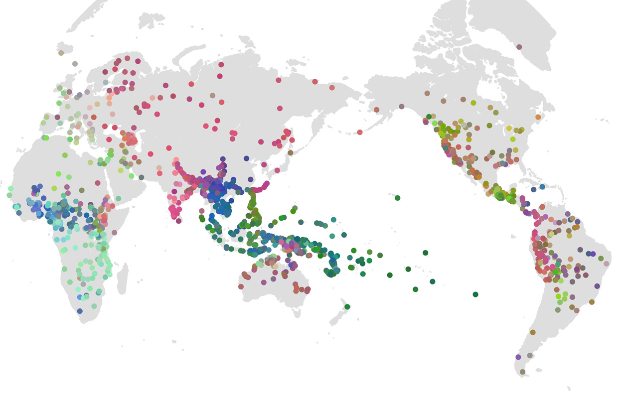 #Neue Datenbank zeigt die bedrohte Vielfalt der Sprachen