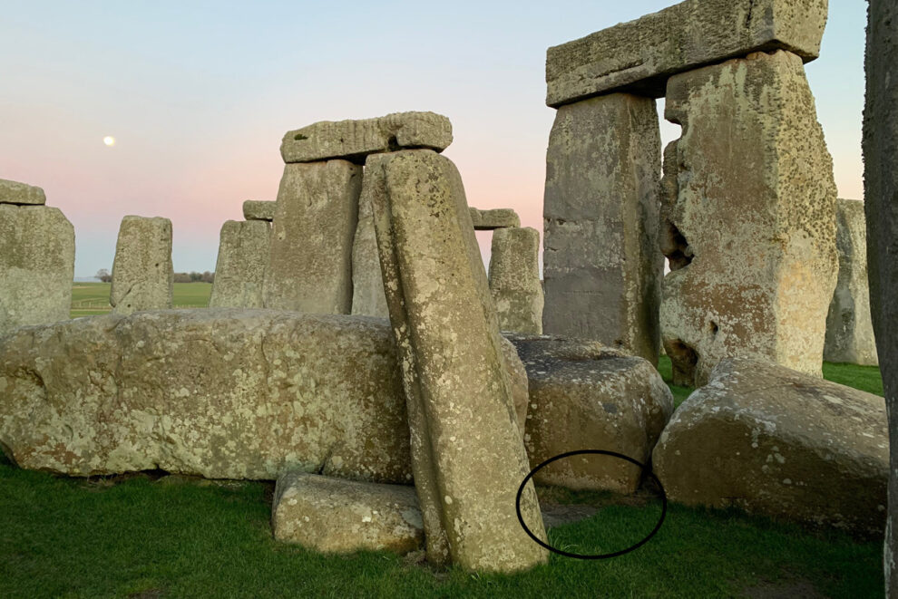 Altar stone came from Scotland