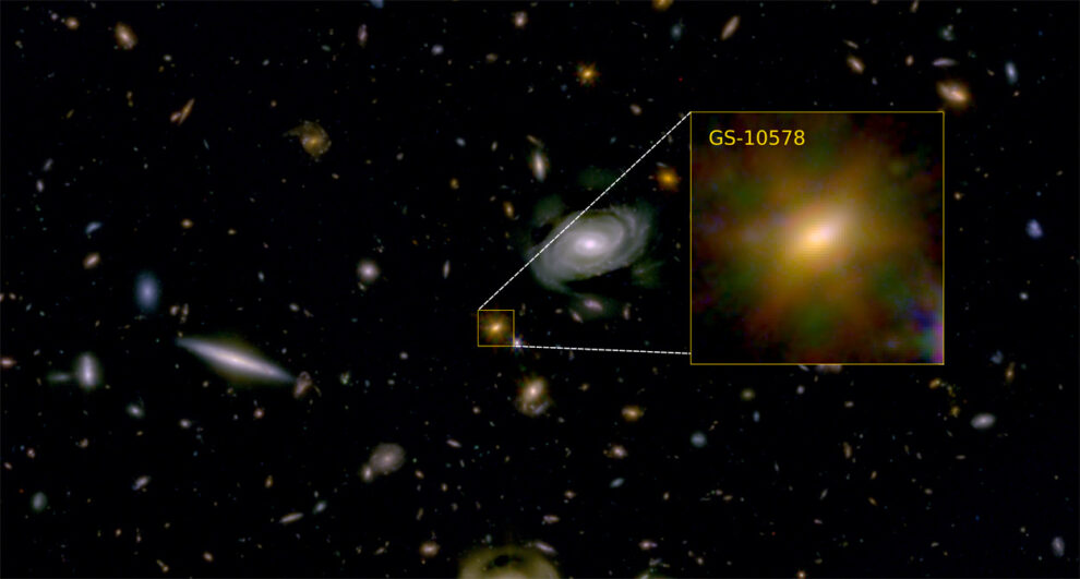 Black hole prevents star formation