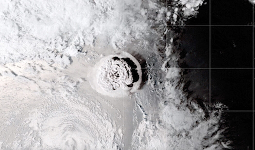 Tonga-Eruption