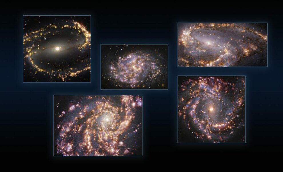 Magnificent insights into galactic cradles