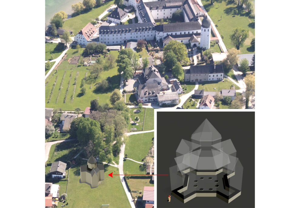 Mysterious foundations discovered on Fraueninsel