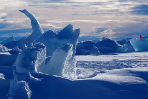 Eisformation in der Antarktis