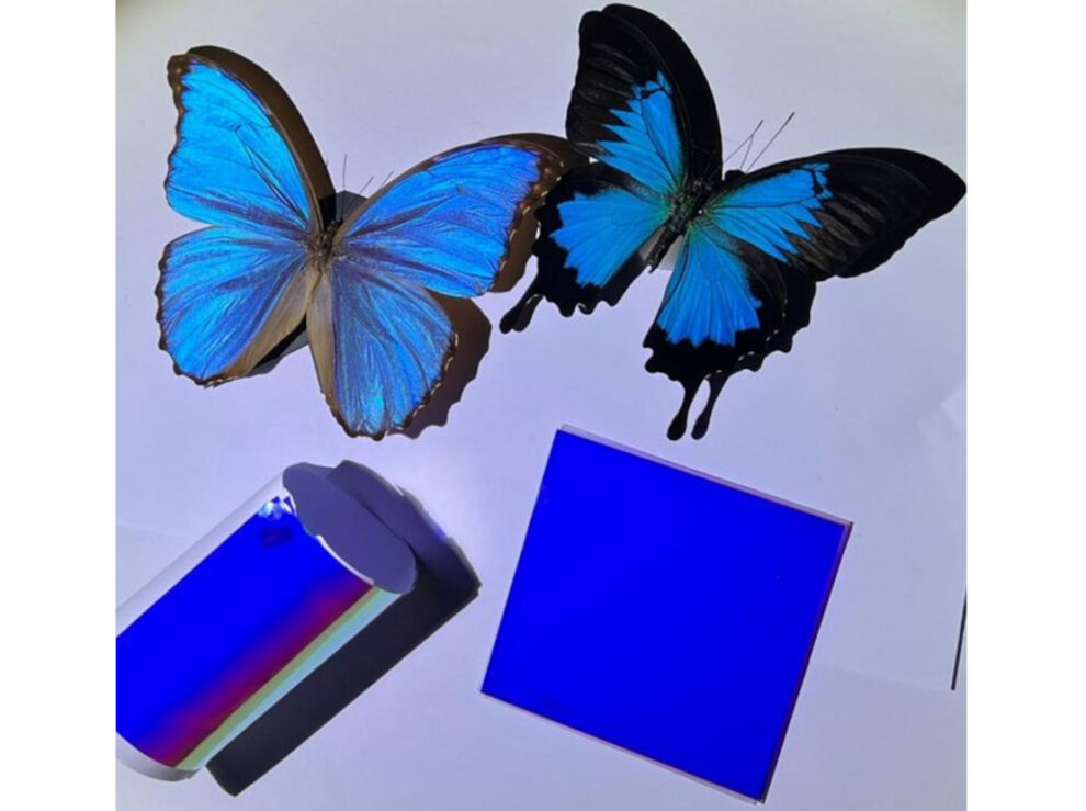 Colorful and cool thanks to the butterfly patent