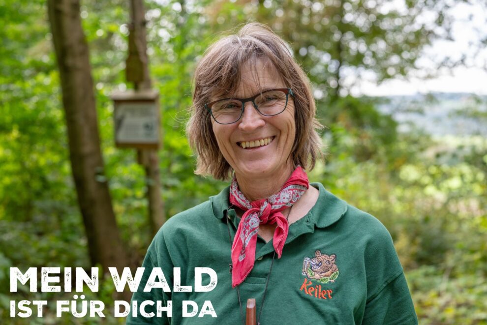 Waldbesitzerin Johanna Busch.