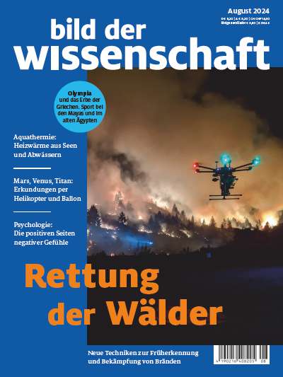 Titelbild bild der wissenschaft 8