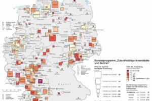 Deutschlandkarte Strukturwandel 08/2022