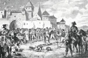 Deutscher_Bauernkrieg,_1524-1526,_Das_Blutgericht_zu_Schorndorf,_Deutschland,_Historisch,_digital_restaurierte_Reproduktion_einer_Originalvorlage_aus_dem_19._Jahrhundert,_genaues_Originaldatum_nicht_bekannt