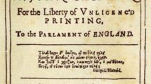 MILTON_Cover_"Areopagitica"_by_John_Milton_(1608-1674)_Facsimile_of_the_work_published_in_1644._The_name_is_taken_from_the_prayer_of_the_Areopagus_greek._Speech_directed_against_the_suppression_of_press_freedom_ordered_by_the_British_Parliament,_by_application_of_14_June_1643.