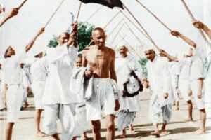 Mahatma_Gandhi_(born_Mohandas_Karamchand_Gandhi),_1869_–_1948,_Indian_lawyer,_anti-colonial_nationalist_and_political_ethicist_who_employed_nonviolent_resistance_to_lead_the_successful_campaign_for_India's_independence_from_British_rule.__Mahatma_Gandhi_v